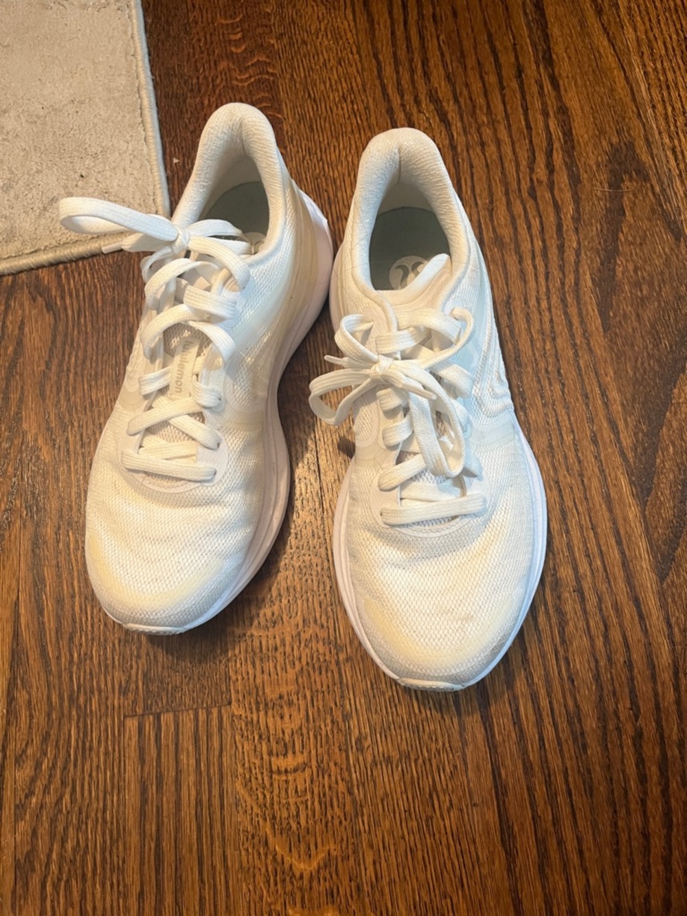 White lululemon sneakers